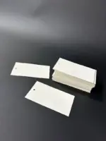 Бирки картонные 5*9,5см (белые)