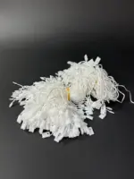 Веревочные биркодержатели белые (100 шт. в упаковке)