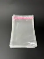 Бопп пакет 10х15 см прозрачный с клеевым клапаном (упаковочный)