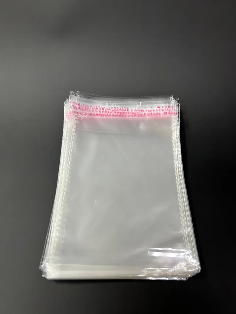 Бопп пакет 10х20 см прозрачный с клеевым клапаном (упаковочный) Бопп пакет 10х20 см прозрачный с клеевым клапаном (упаковочный)