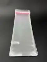 Бопп пакет 10х25 см прозрачный с клеевым клапаном (упаковочный)