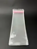 Бопп пакет 10х30 см прозрачный с клеевым клапаном (упаковочный)