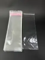 Бопп пакет 10х30 см прозрачный с клеевым клапаном (упаковочный)