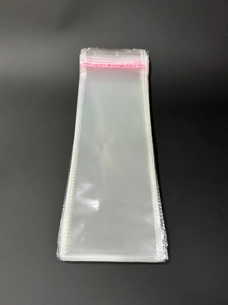 Бопп пакет 10х35 см прозрачный с клеевым клапаном (упаковочный) Бопп пакет 10х35 см прозрачный с клеевым клапаном (упаковочный)