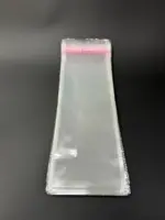 Бопп пакет 10х35 см прозрачный с клеевым клапаном (упаковочный)