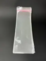 Бопп пакет 12х30 см прозрачный с клеевым клапаном (упаковочный)