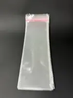 Бопп пакет 12х30 см прозрачный с клеевым клапаном (упаковочный)