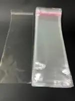 Бопп пакет 12х35 см прозрачный с клеевым клапаном (упаковочный)