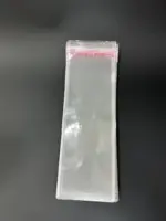 Бопп пакет 12х45 см прозрачный с клеевым клапаном (упаковочный)