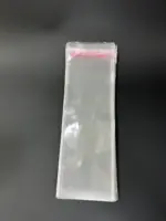 Бопп пакет 12х45 см прозрачный с клеевым клапаном (упаковочный)