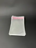 Бопп пакет 13х20 см прозрачный с клеевым клапаном (упаковочный)