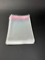 Бопп пакет 15х20 см прозрачный с клеевым клапаном (упаковочный)