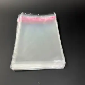 Бопп пакет 15х20 см прозрачный с клеевым клапаном (упаковочный)