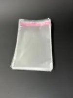 Бопп пакет 15х25 см прозрачный с клеевым клапаном (упаковочный)