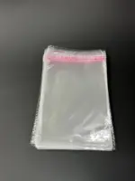 Бопп пакет 15х30 см прозрачный с клеевым клапаном (упаковочный)