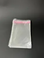 Бопп пакет 15х30 см прозрачный с клеевым клапаном (упаковочный)