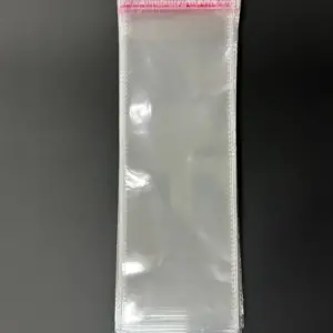 Бопп пакет 15х35 см прозрачный с клеевым клапаном (упаковочный)