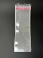 Бопп пакет 15х60 см прозрачный с клеевым клапаном (упаковочный)