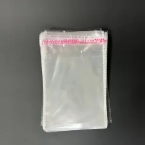 Бопп пакет 16х19 см прозрачный с клеевым клапаном (упаковочный)