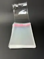 Бопп пакет 16х25 см прозрачный с клеевым клапаном (упаковочный)