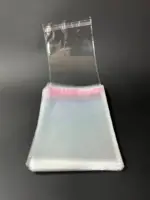 Бопп пакет 16х25 см прозрачный с клеевым клапаном (упаковочный)