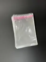 Бопп пакет 18х25 см прозрачный с клеевым клапаном (упаковочный)