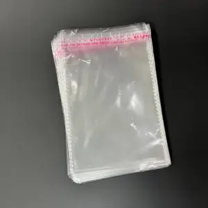 Бопп пакет 18х25 см прозрачный с клеевым клапаном (упаковочный)