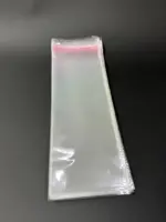 Бопп пакет 18х45 см прозрачный с клеевым клапаном (упаковочный)