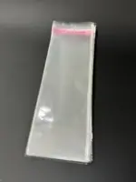 Бопп пакет 18х45 см прозрачный с клеевым клапаном (упаковочный)