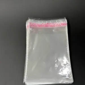 Бопп пакет 25х30 см прозрачный с клеевым клапаном (упаковочный)