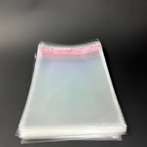 Бопп пакет 25х45 см прозрачный с клеевым клапаном (упаковочный)