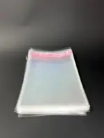 Бопп пакет 25х45 см прозрачный с клеевым клапаном (упаковочный)