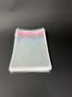 Бопп пакет 25х45 см прозрачный с клеевым клапаном (упаковочный)