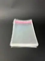 Бопп пакет 25х45 см прозрачный с клеевым клапаном (упаковочный)