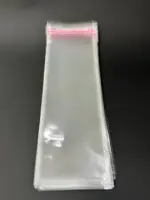 Бопп пакет 25х60 см прозрачный с клеевым клапаном (упаковочный)