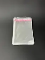 Бопп пакет 5х10 см прозрачный с клеевым клапаном (упаковочный)