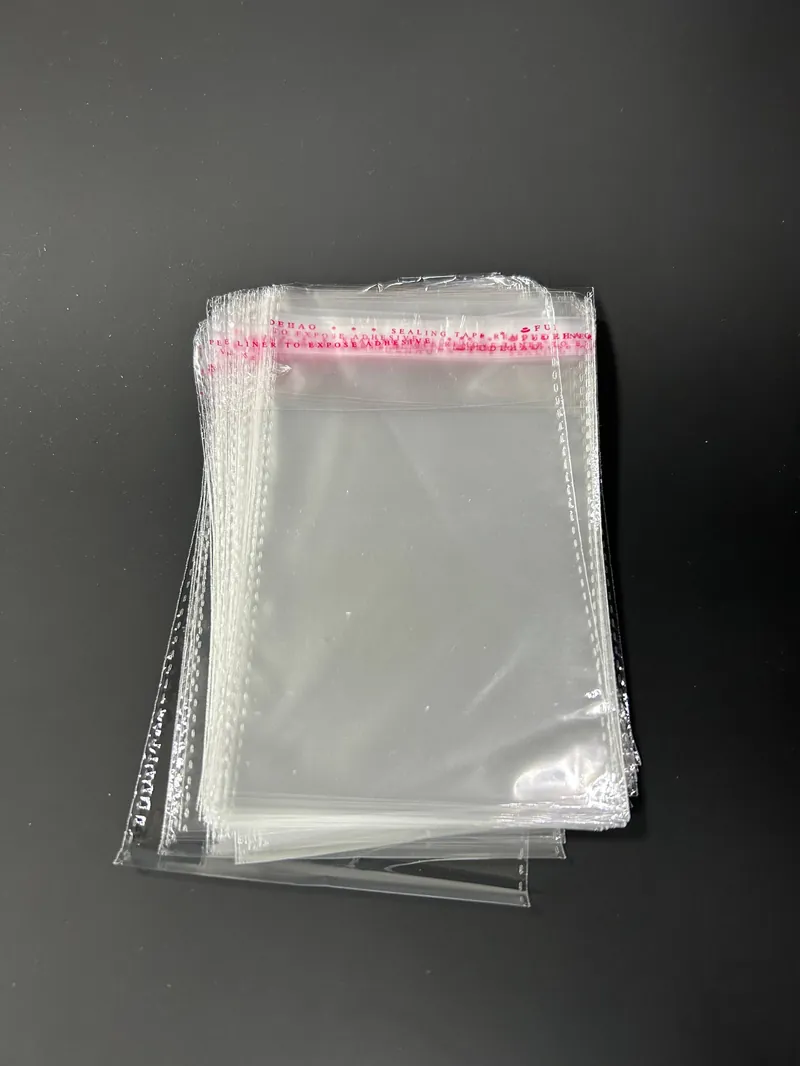 Бопп пакет 5х7 см прозрачный с клеевым клапаном (упаковочный) Бопп пакет 5х7 см прозрачный с клеевым клапаном (упаковочный)