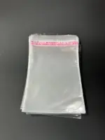 Бопп пакет 50х70 см прозрачный с клеевым клапаном (упаковочный)