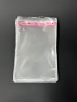 Бопп пакет 6х12 см прозрачный с клеевым клапаном (упаковочный)