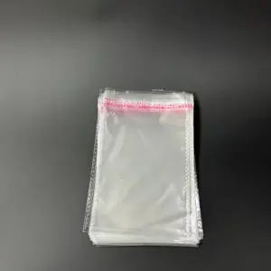 Бопп пакет 6х15 см прозрачный с клеевым клапаном (упаковочный)