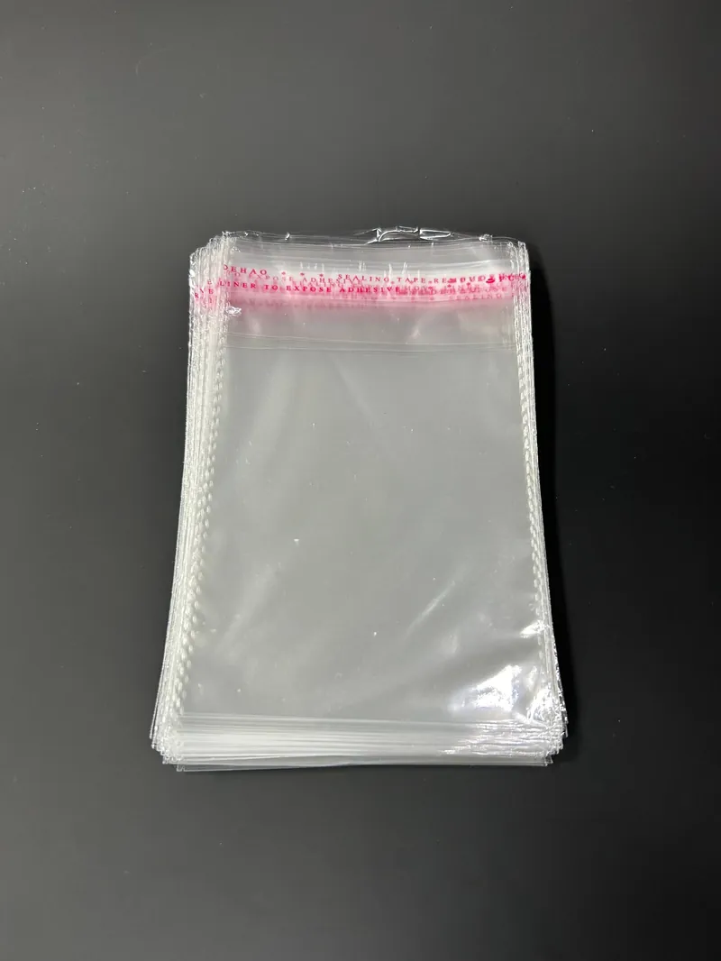 Бопп пакет 6х20 см прозрачный с клеевым клапаном (упаковочный) Бопп пакет 6х20 см прозрачный с клеевым клапаном (упаковочный)