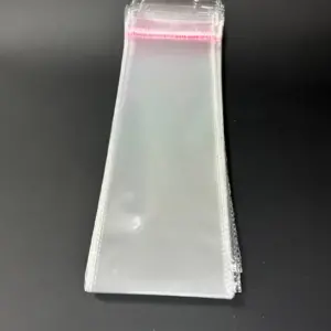 Бопп пакет 6х30 см прозрачный с клеевым клапаном (упаковочный)