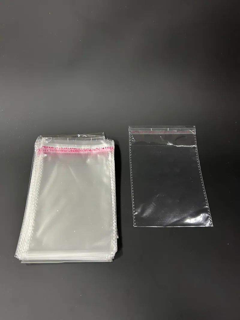 Бопп пакет 6х8 см прозрачный с клеевым клапаном (упаковочный) Бопп пакет 6х8 см прозрачный с клеевым клапаном (упаковочный)