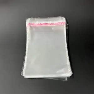 Бопп пакет 60х70 см прозрачный с клеевым клапаном (упаковочный)