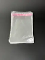 Бопп пакет 60х80 см прозрачный с клеевым клапаном (упаковочный)