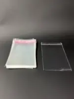 Бопп пакет 60х80 см прозрачный с клеевым клапаном (упаковочный)