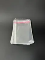 Бопп пакет 7х10 см прозрачный с клеевым клапаном (упаковочный)