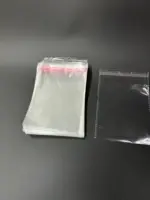 Бопп пакет 7х20 см прозрачный с клеевым клапаном (упаковочный)