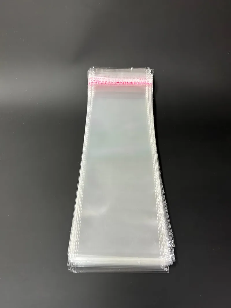 Бопп пакет 7х30 см прозрачный с клеевым клапаном (упаковочный) Бопп пакет 7х30 см прозрачный с клеевым клапаном (упаковочный)