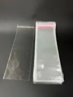 Бопп пакет 7х30 см прозрачный с клеевым клапаном (упаковочный)